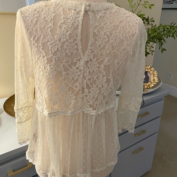 Free People Lace blouse - Picture 3 of 5